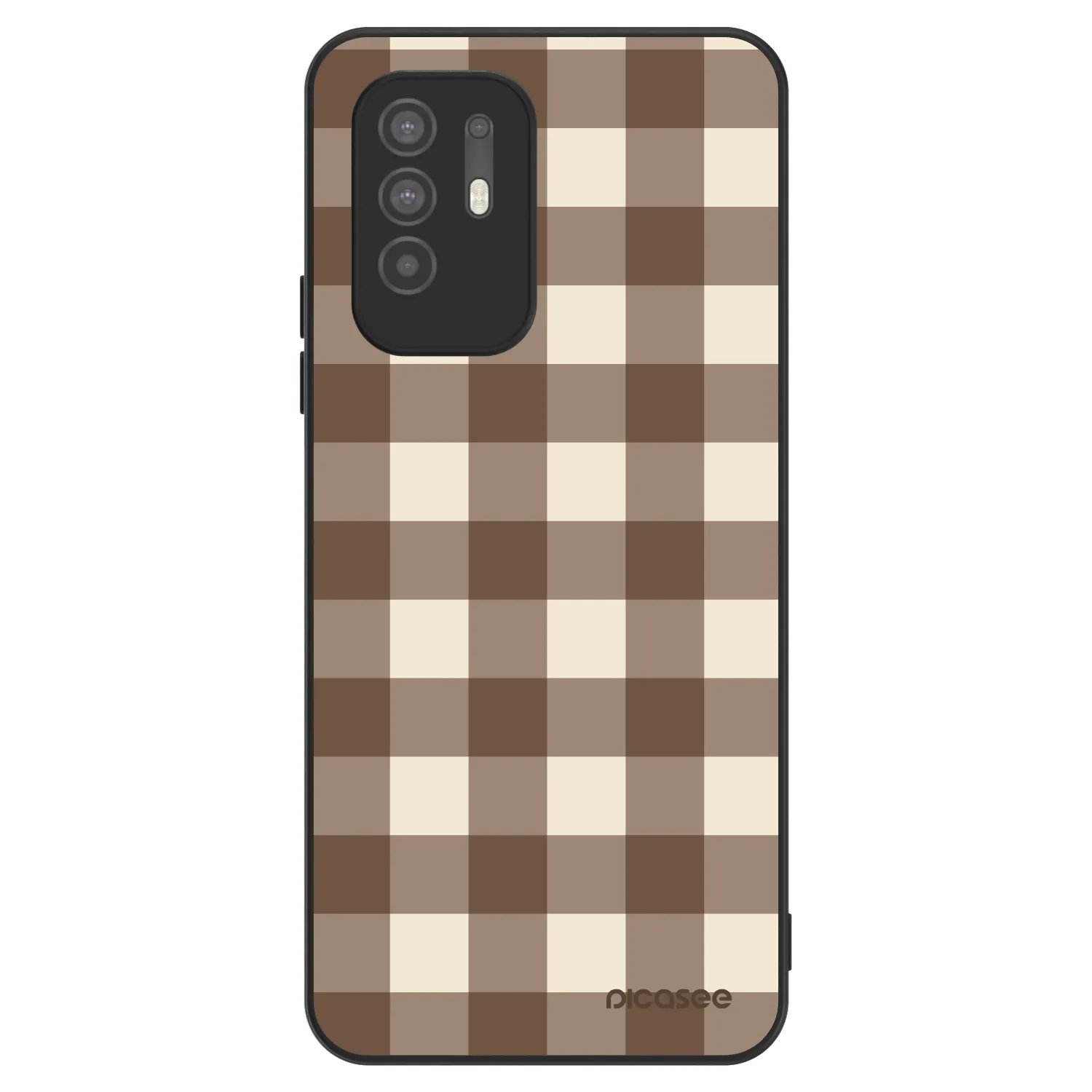 Picasee ULTIMATE CASE για OPPO A94 5G - Brown grid