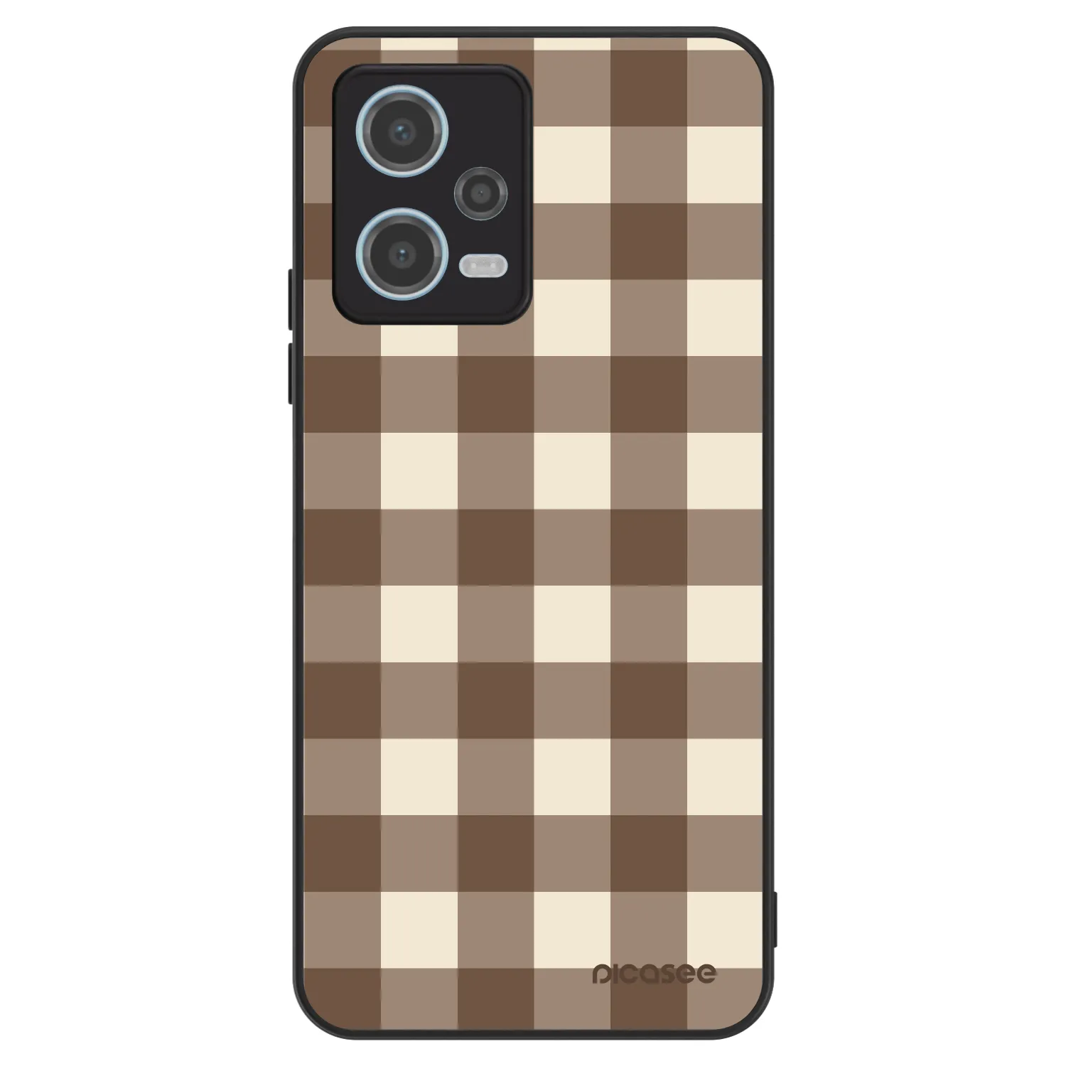 Picasee ULTIMATE CASE για Xiaomi Redmi Note 12 5G - Brown grid