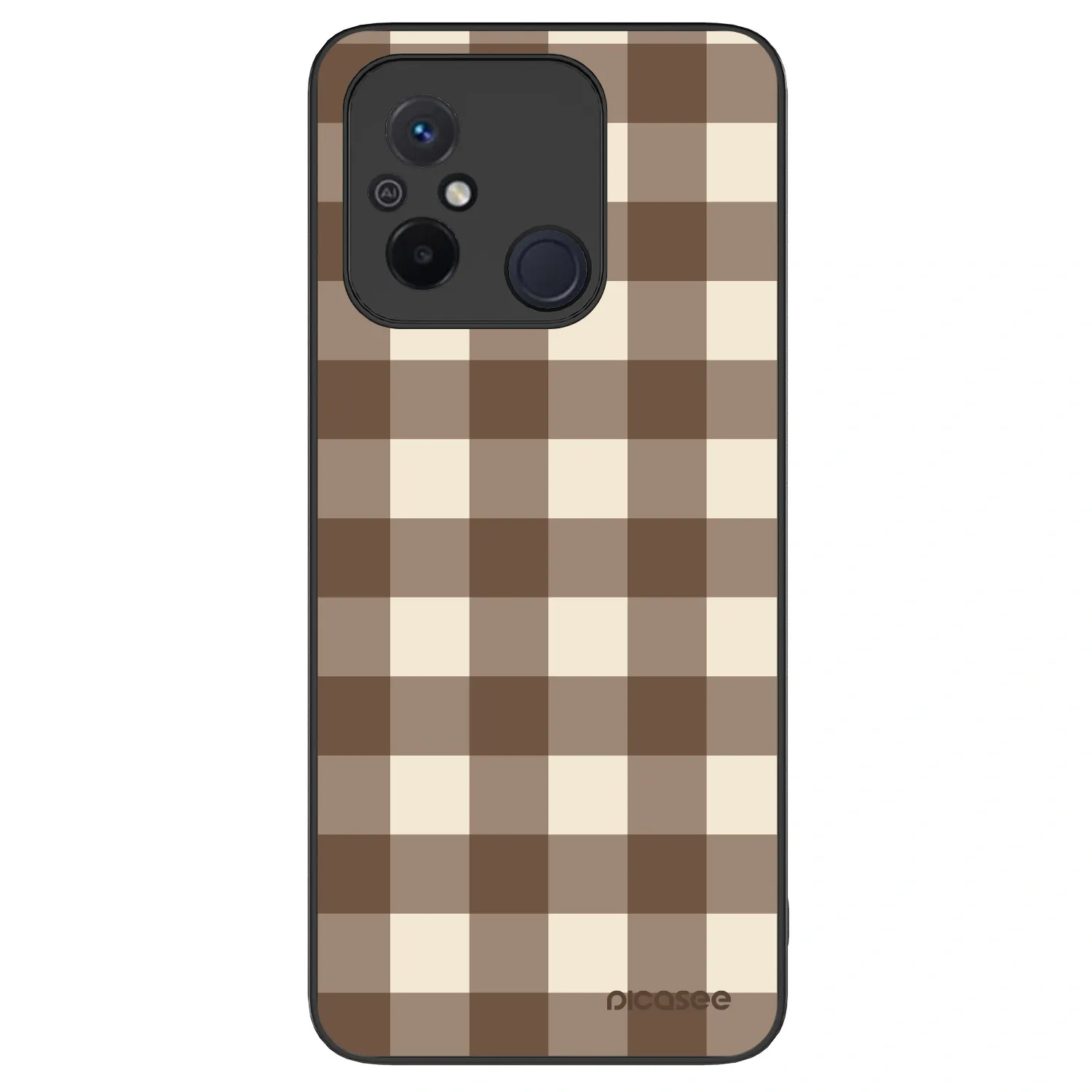 Picasee ULTIMATE CASE για Xiaomi Redmi 12C - Brown grid