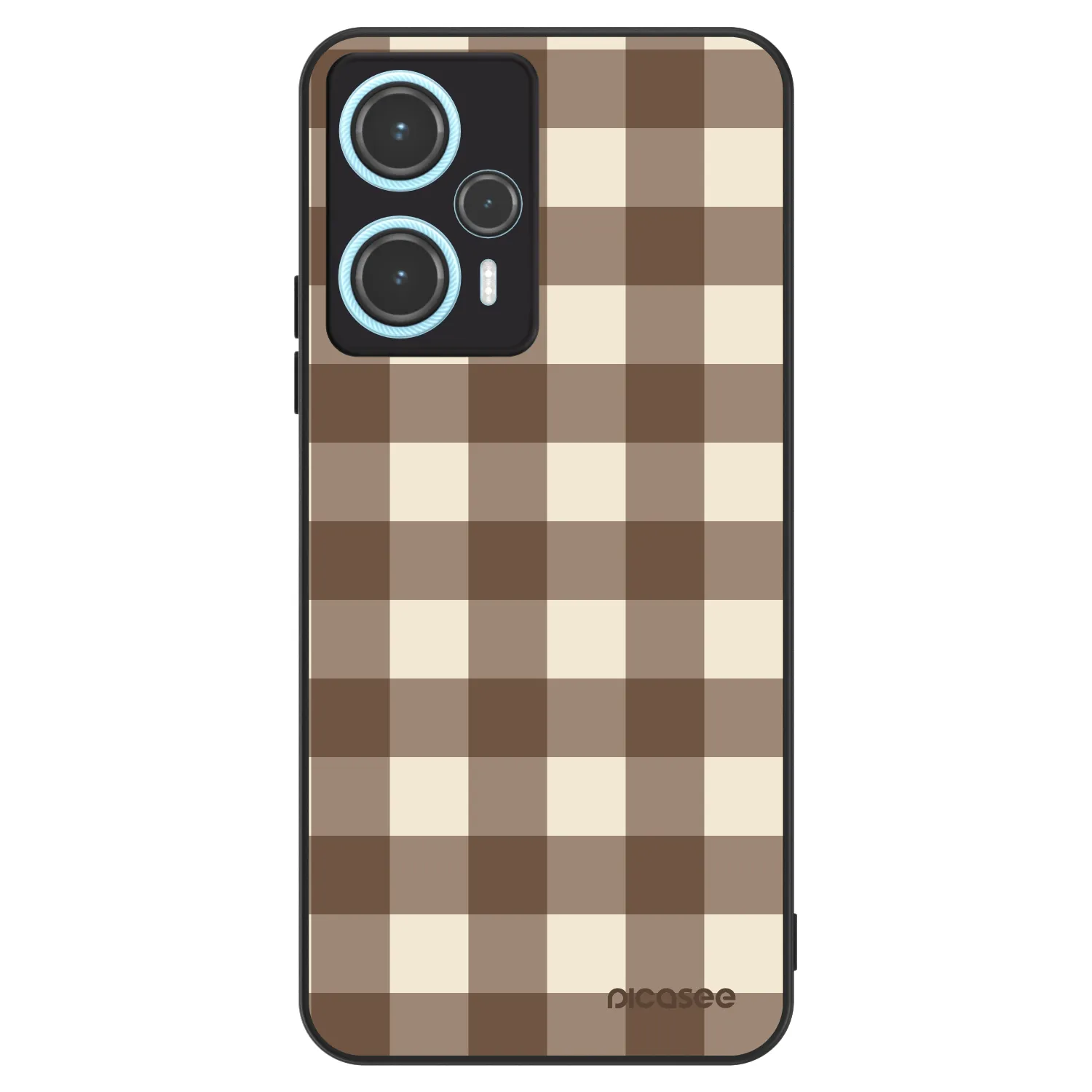 Picasee ULTIMATE CASE για Xiaomi Poco F5 - Brown grid