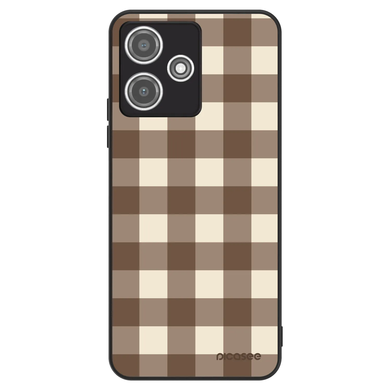 Picasee ULTIMATE CASE για Xiaomi Redmi 12 5G - Brown grid