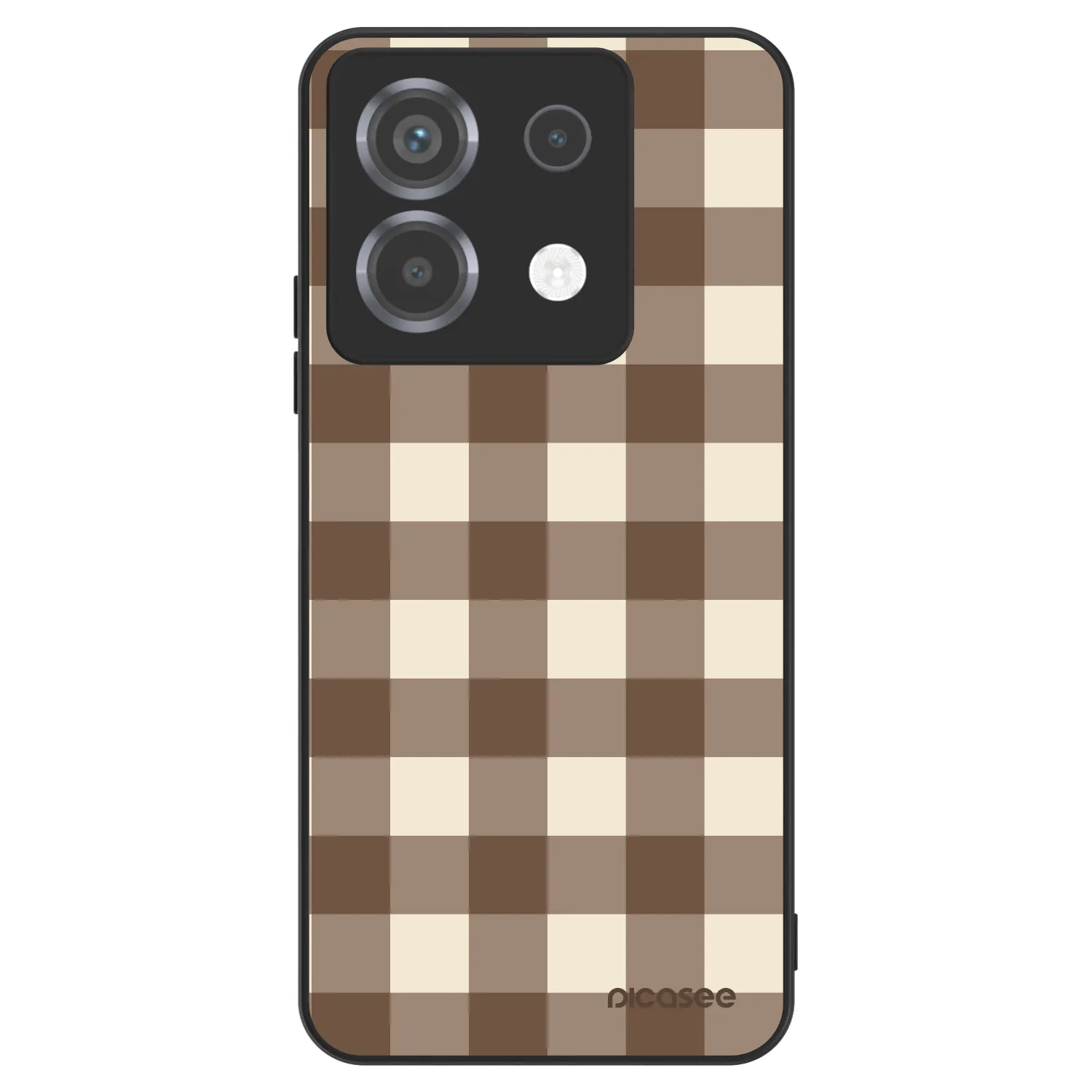 Picasee ULTIMATE CASE για Xiaomi Poco X6 - Brown grid
