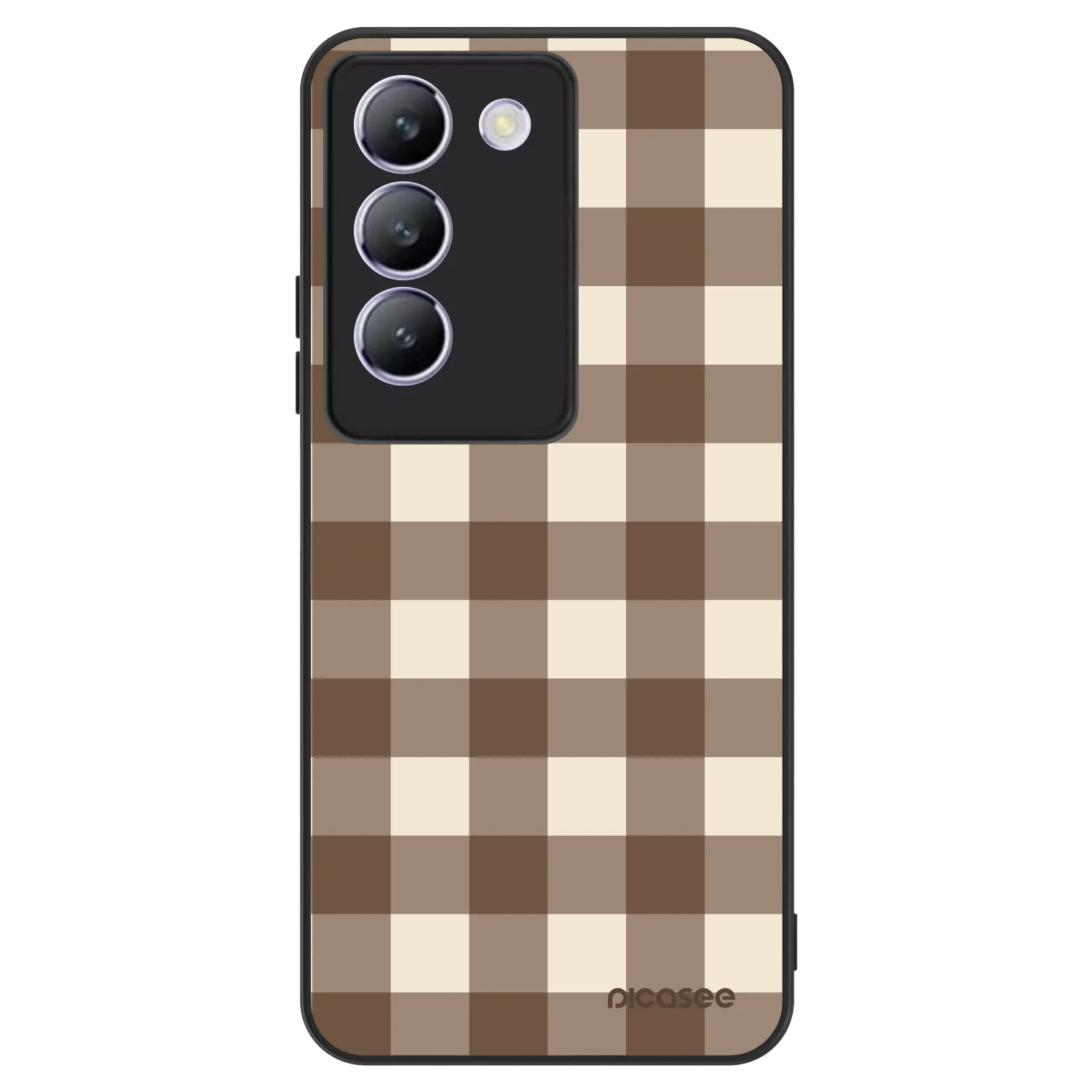 Picasee ULTIMATE CASE για Vivo V40 SE 5G - Brown grid