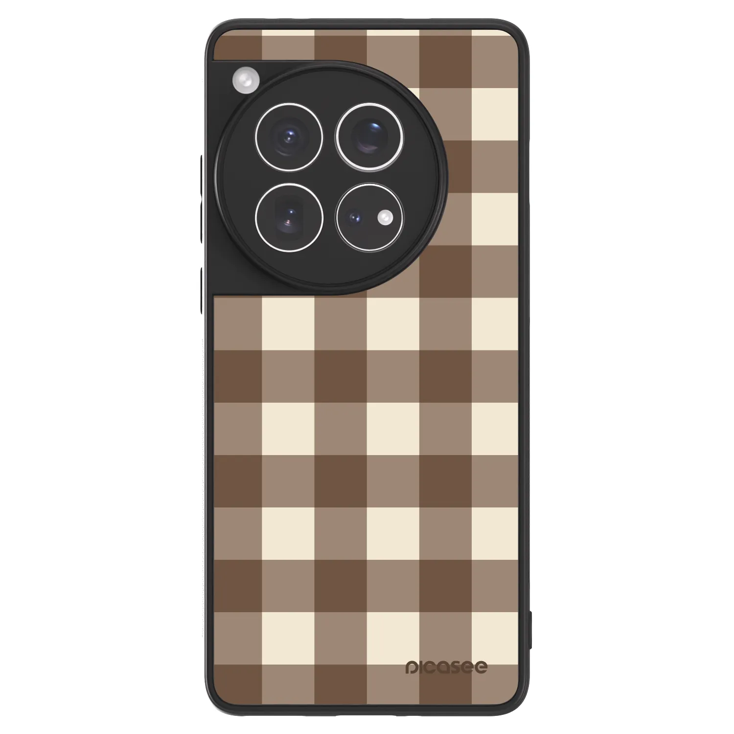 Picasee ULTIMATE CASE για OnePlus 12 5G - Brown grid