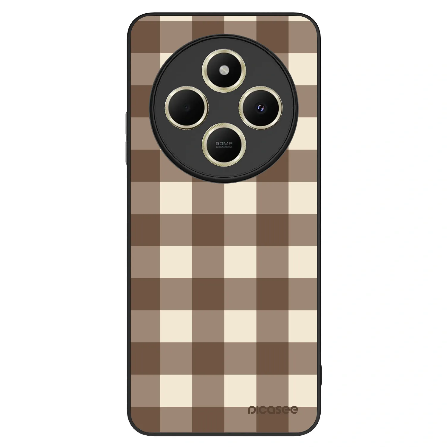Picasee ULTIMATE CASE για Xiaomi Redmi 14C - Brown grid