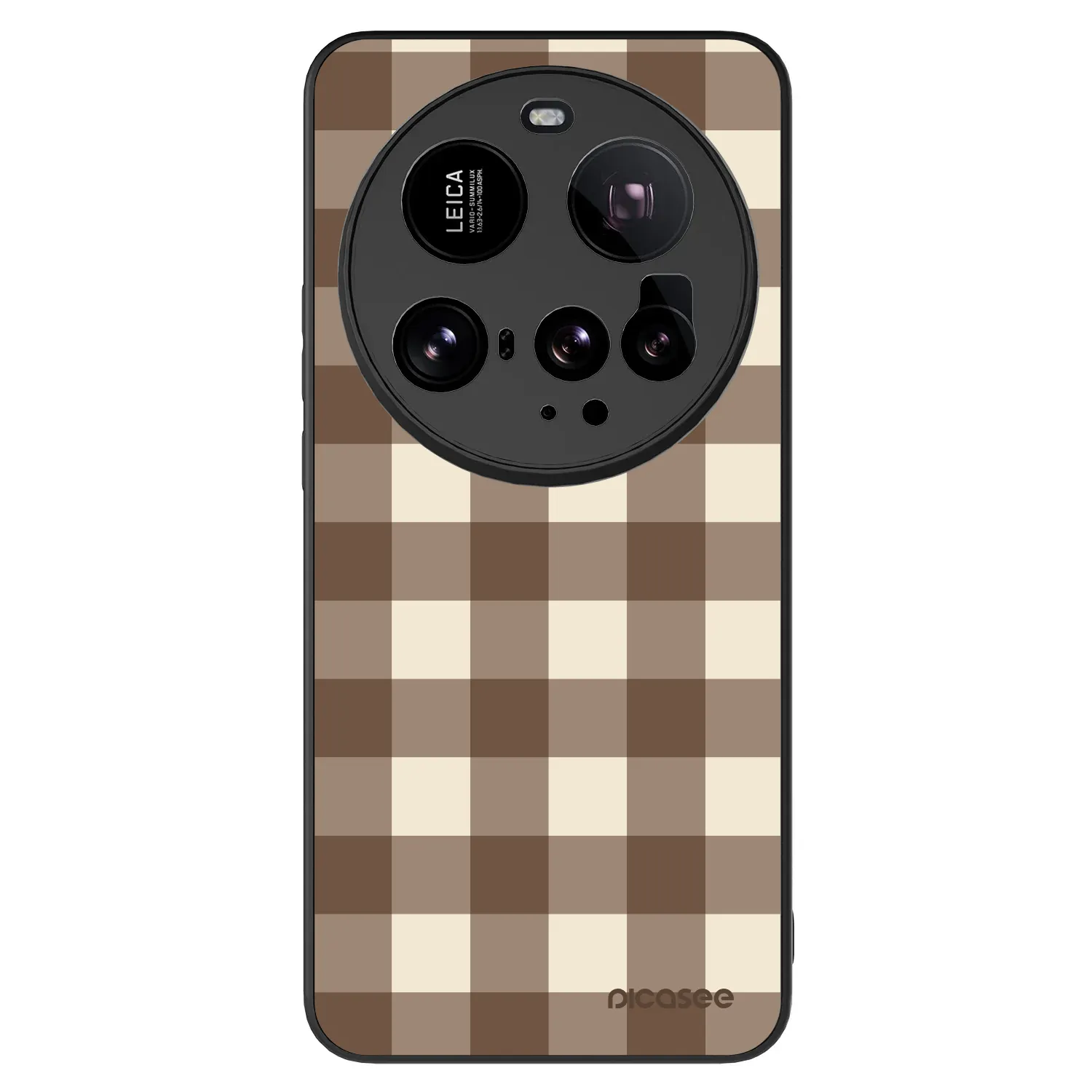 Picasee ULTIMATE CASE για Xiaomi 15 Ultra - Brown grid