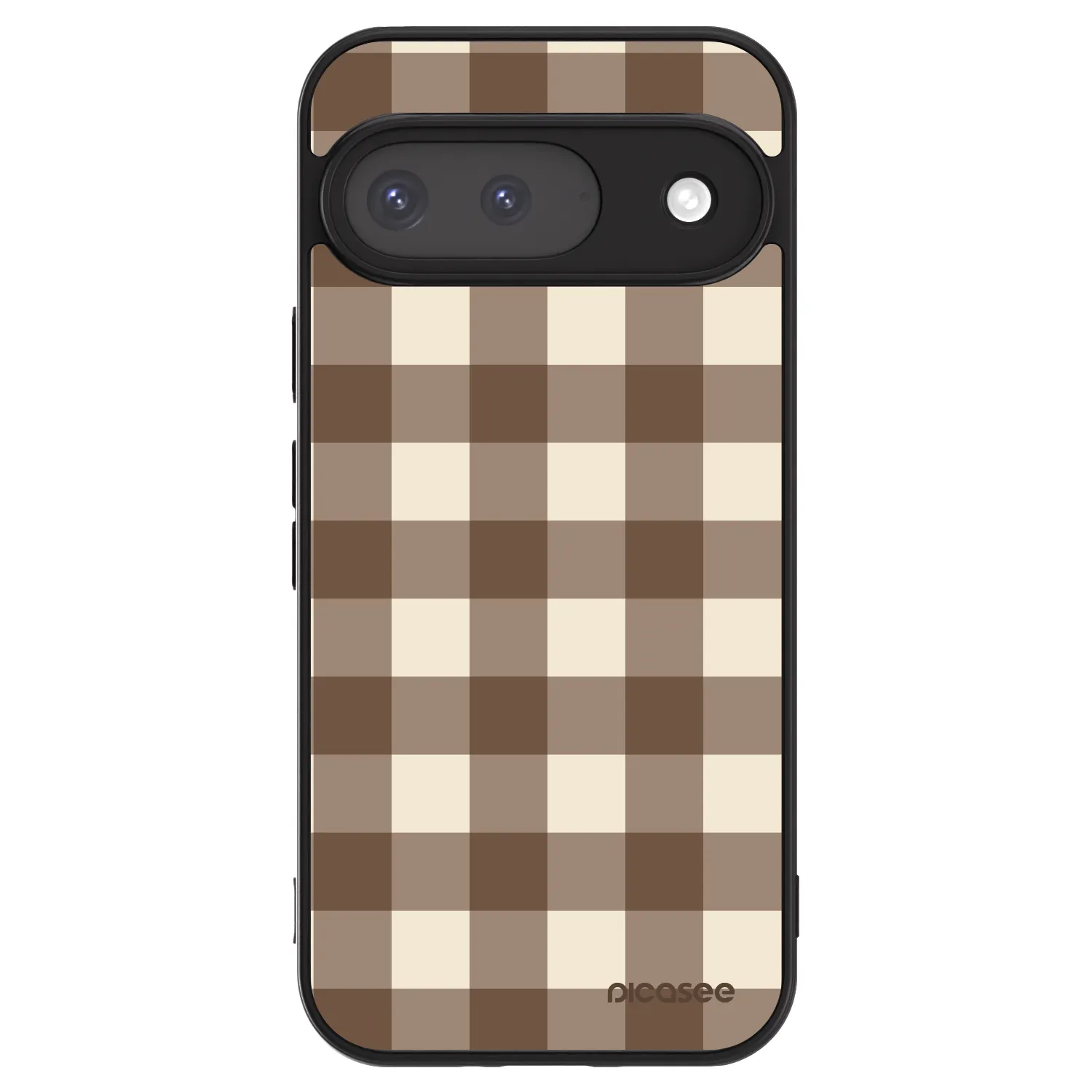 Picasee ULTIMATE CASE για Google Pixel 9 - Brown grid