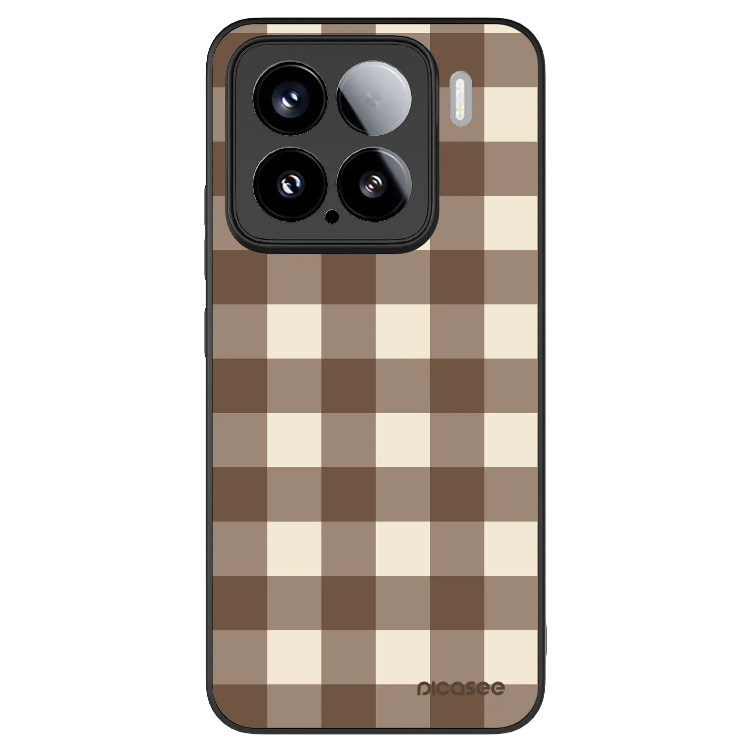 Picasee ULTIMATE CASE για Xiaomi 15 - Brown grid