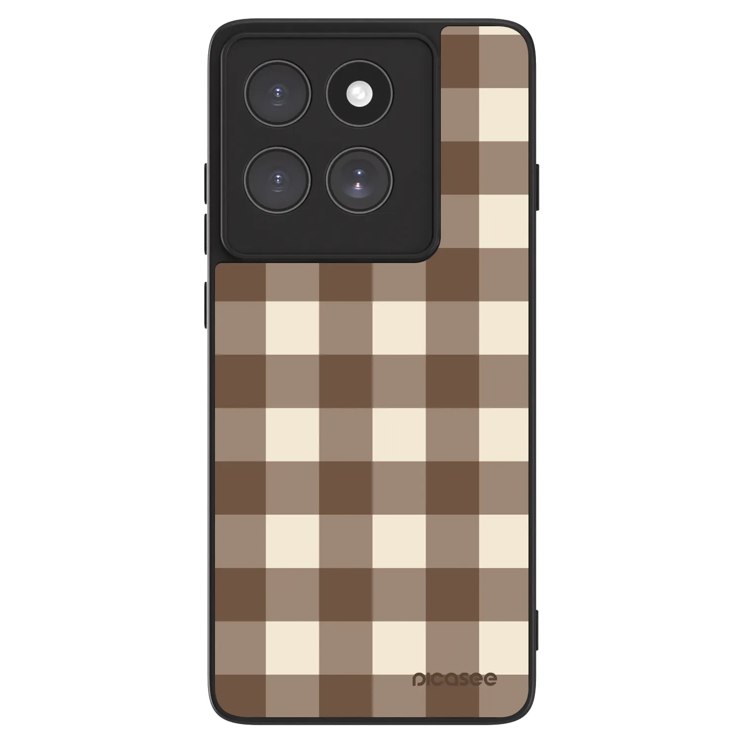 Picasee ULTIMATE CASE για Motorola Edge 60 Fusion - Brown grid