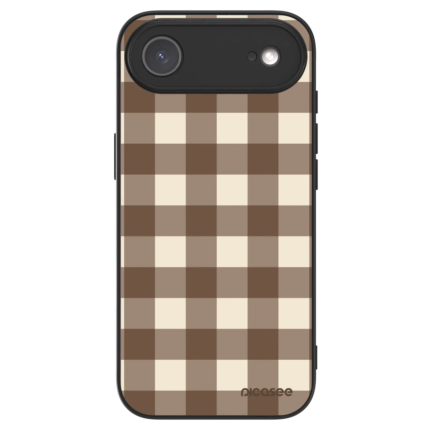 Picasee ULTIMATE CASE MagSafe pro Apple iPhone Air - Brown grid