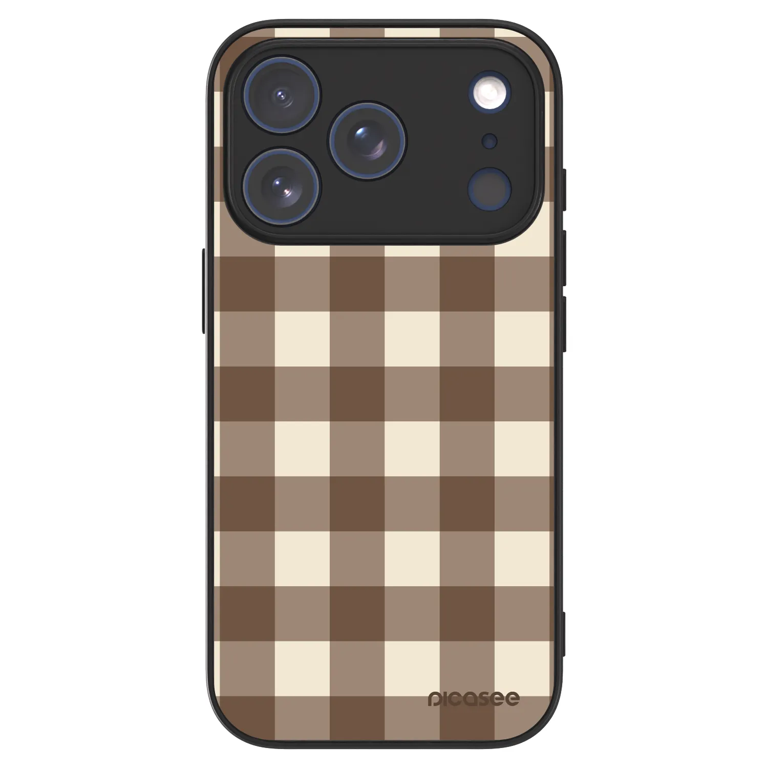 Picasee ULTIMATE CASE για Apple iPhone 17 Pro - Brown grid