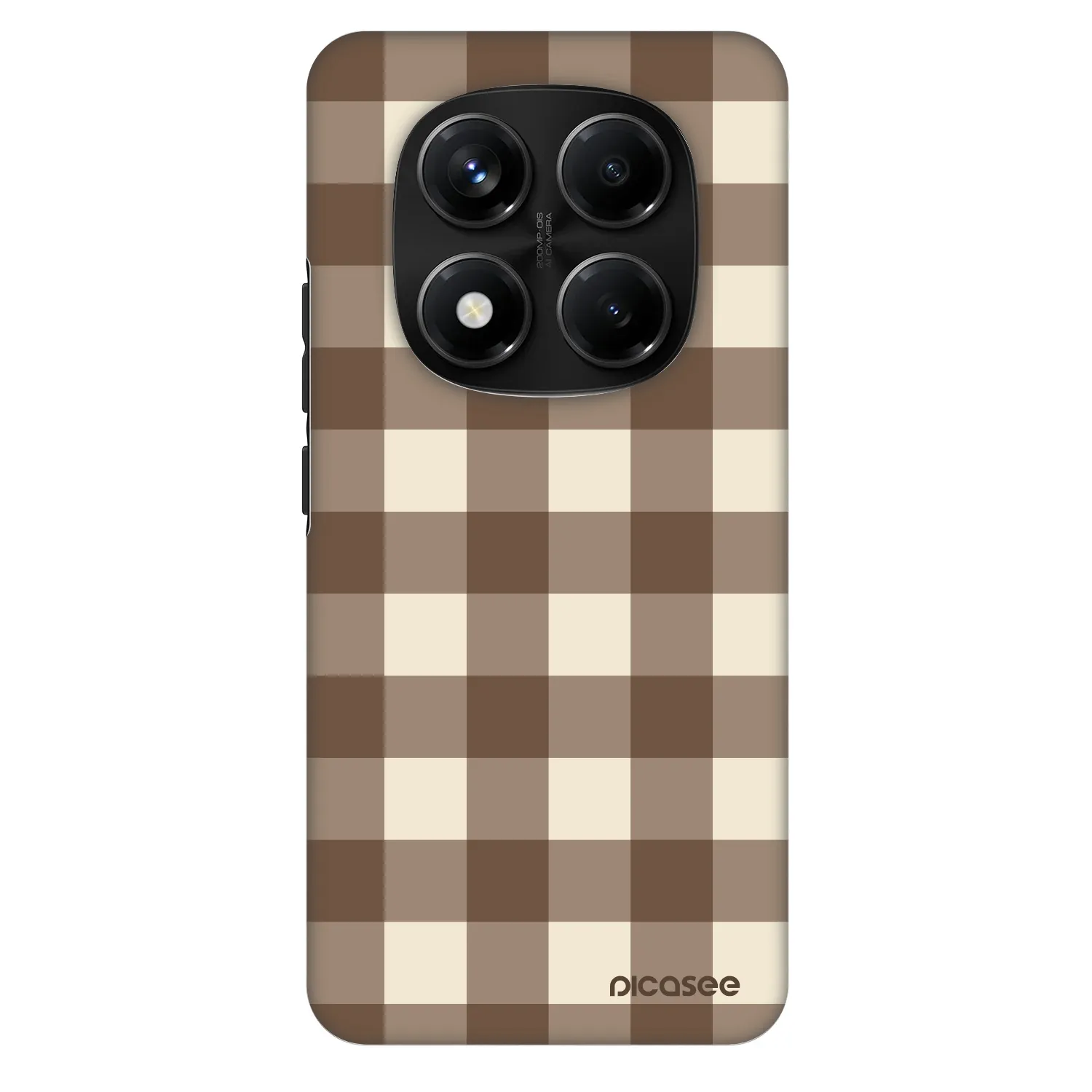 Picasee Fashion Case για Xiaomi Redmi Note 14 Pro+ 5G - Brown grid