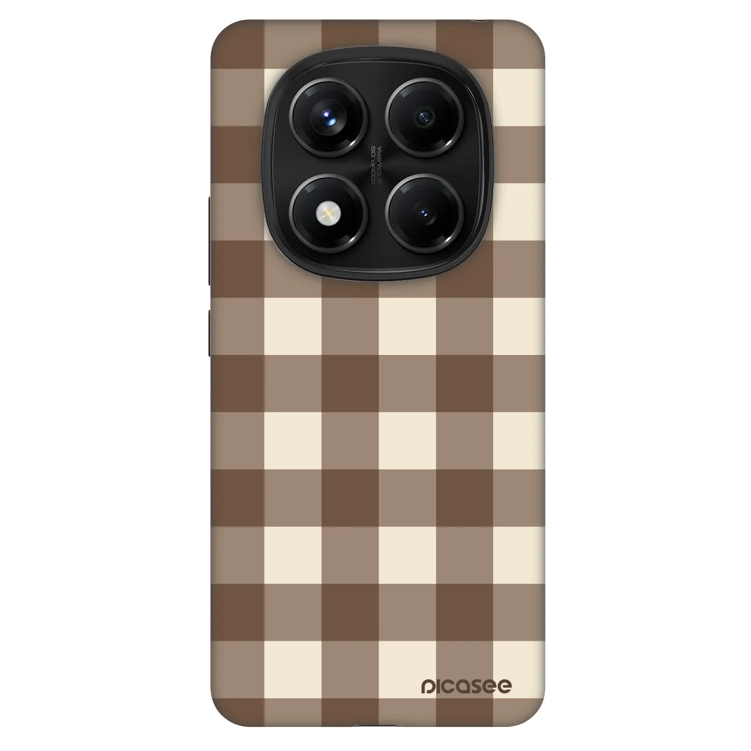 Picasee Fashion Case για Xiaomi Redmi Note 14 Pro 5G - Brown grid