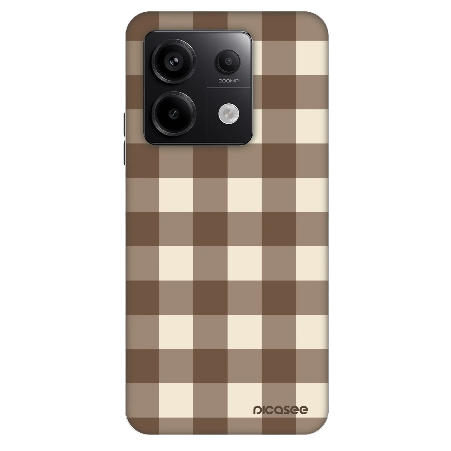 Picasee Fashion Case για Xiaomi Redmi Note 13 Pro 5G - Brown grid