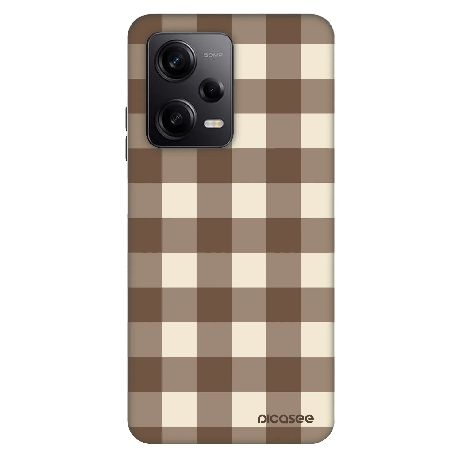 Picasee Fashion Case για Xiaomi Redmi Note 12 Pro 5G - Brown grid