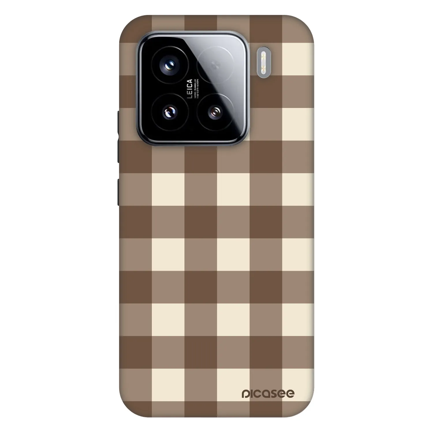 Picasee Fashion Case για Xiaomi 15 - Brown grid