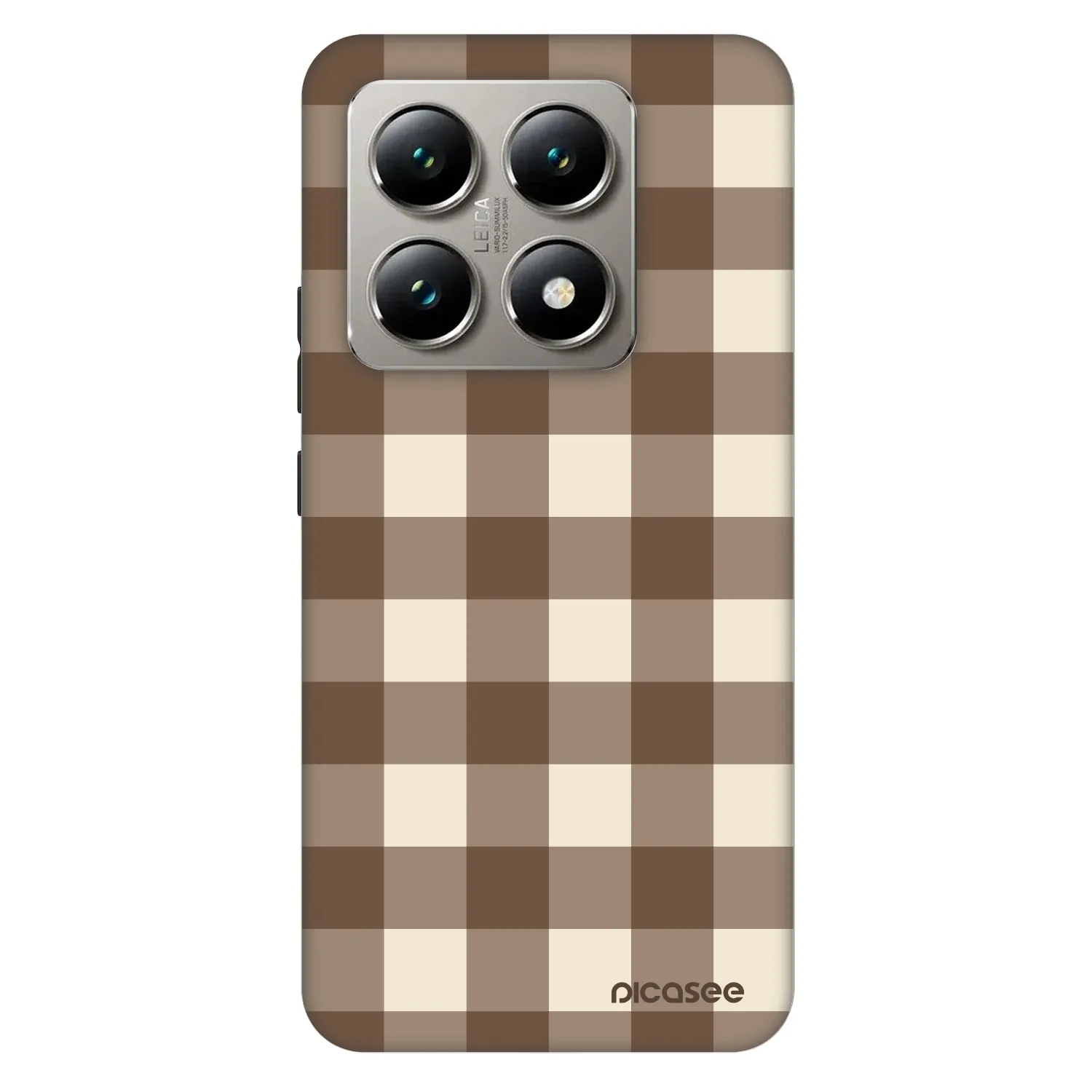 Picasee Fashion Case για Xiaomi 14T Pro - Brown grid