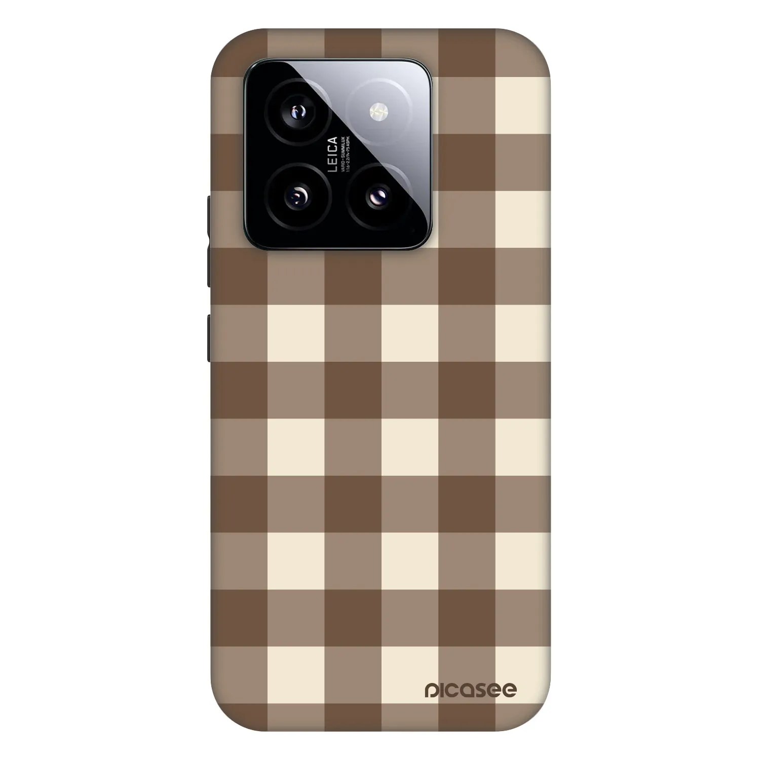Picasee Fashion Case για Xiaomi 14 - Brown grid