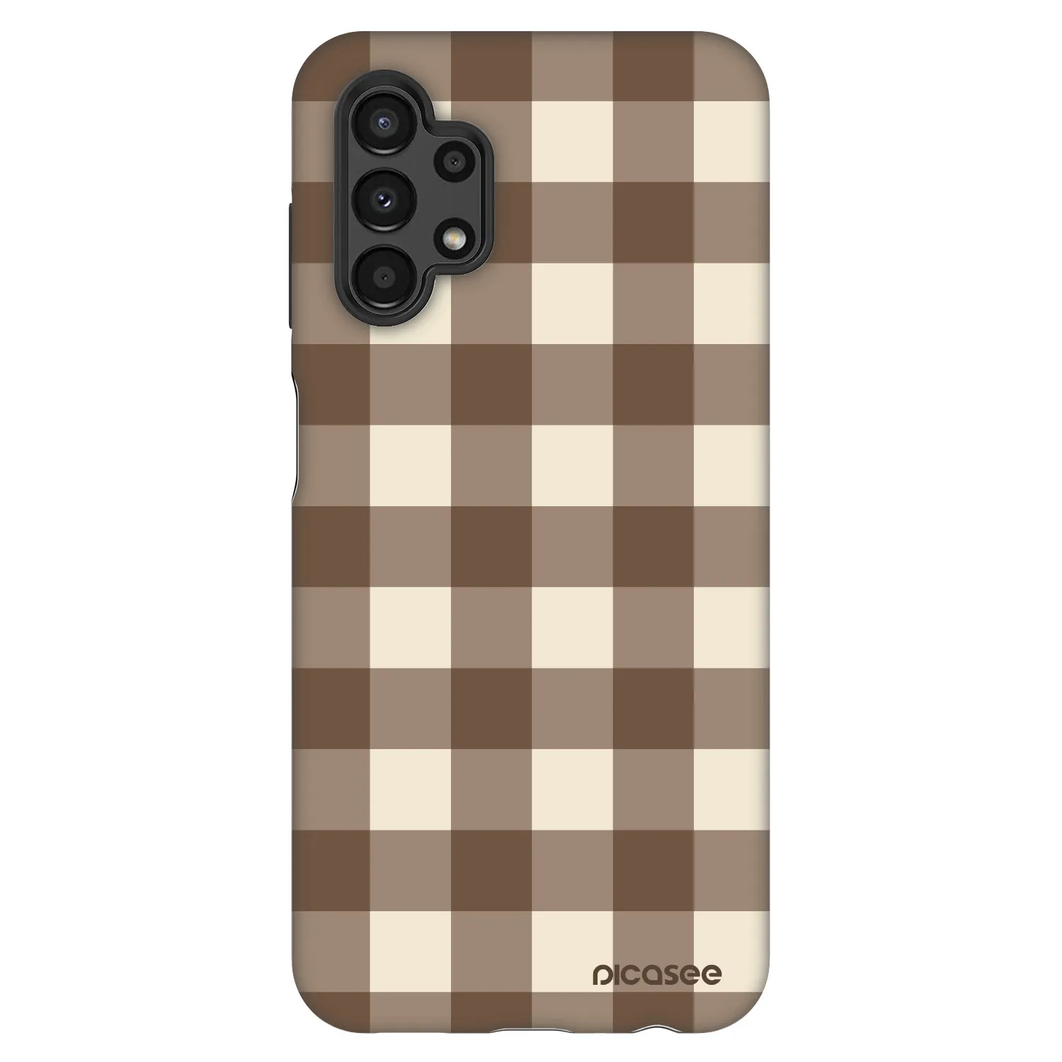 Picasee Fashion Case για Samsung Galaxy A13 4G A135 - Brown grid