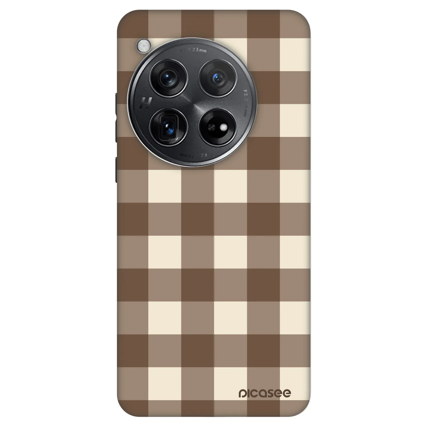 Picasee Fashion Case για OnePlus 12 5G - Brown grid