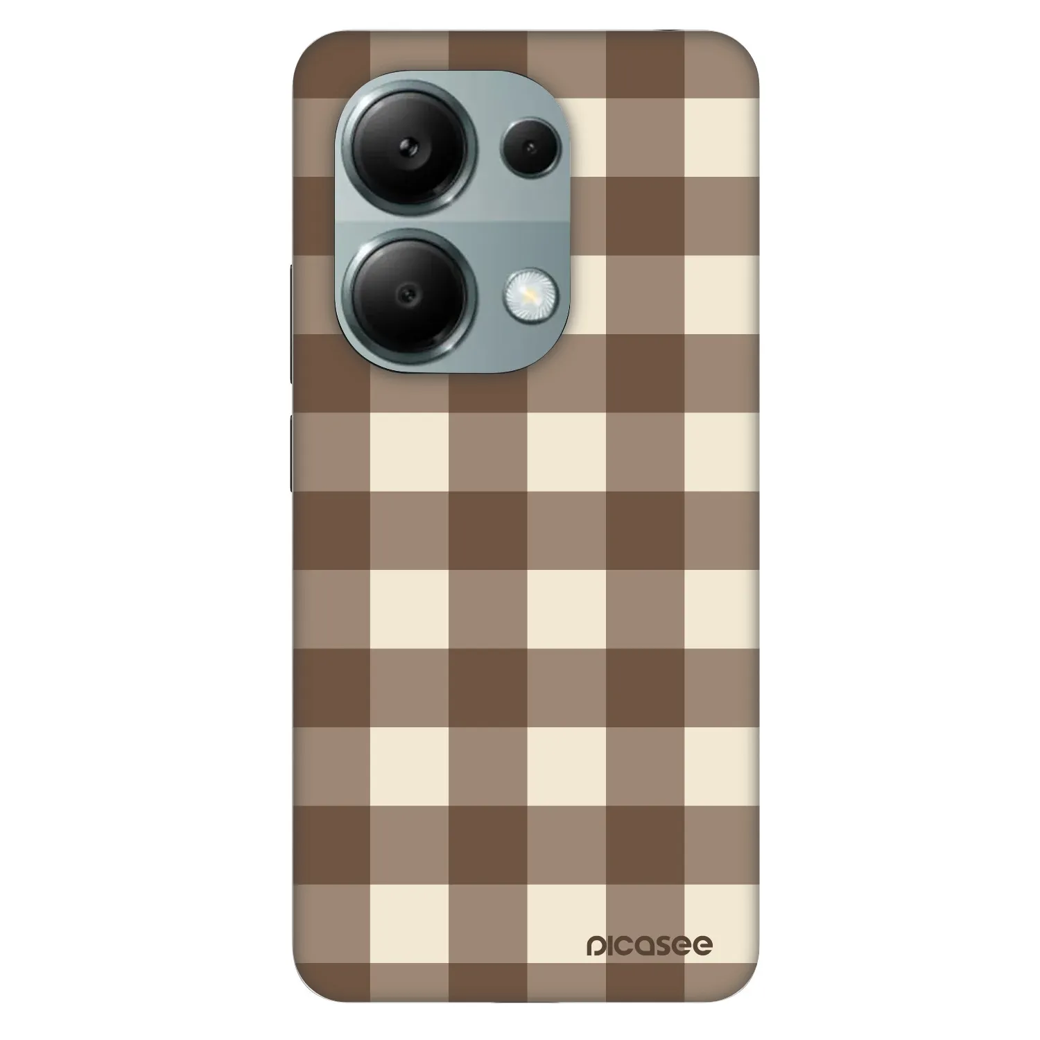 Picasee Fashion Case για Xiaomi Redmi Note 13 Pro 4G - Brown grid