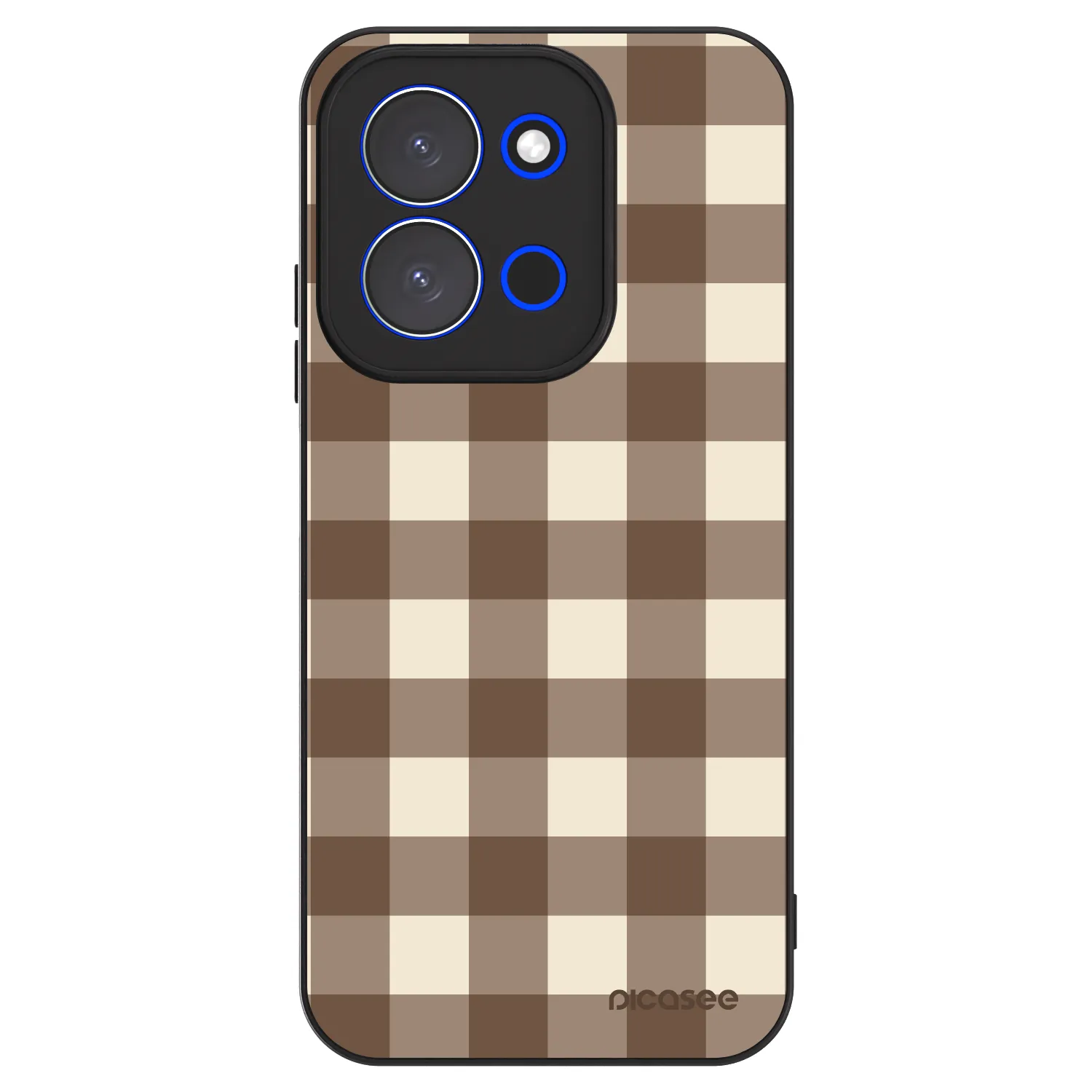 Picasee ULTIMATE CASE για Xiaomi Redmi 15C 4G - Brown grid