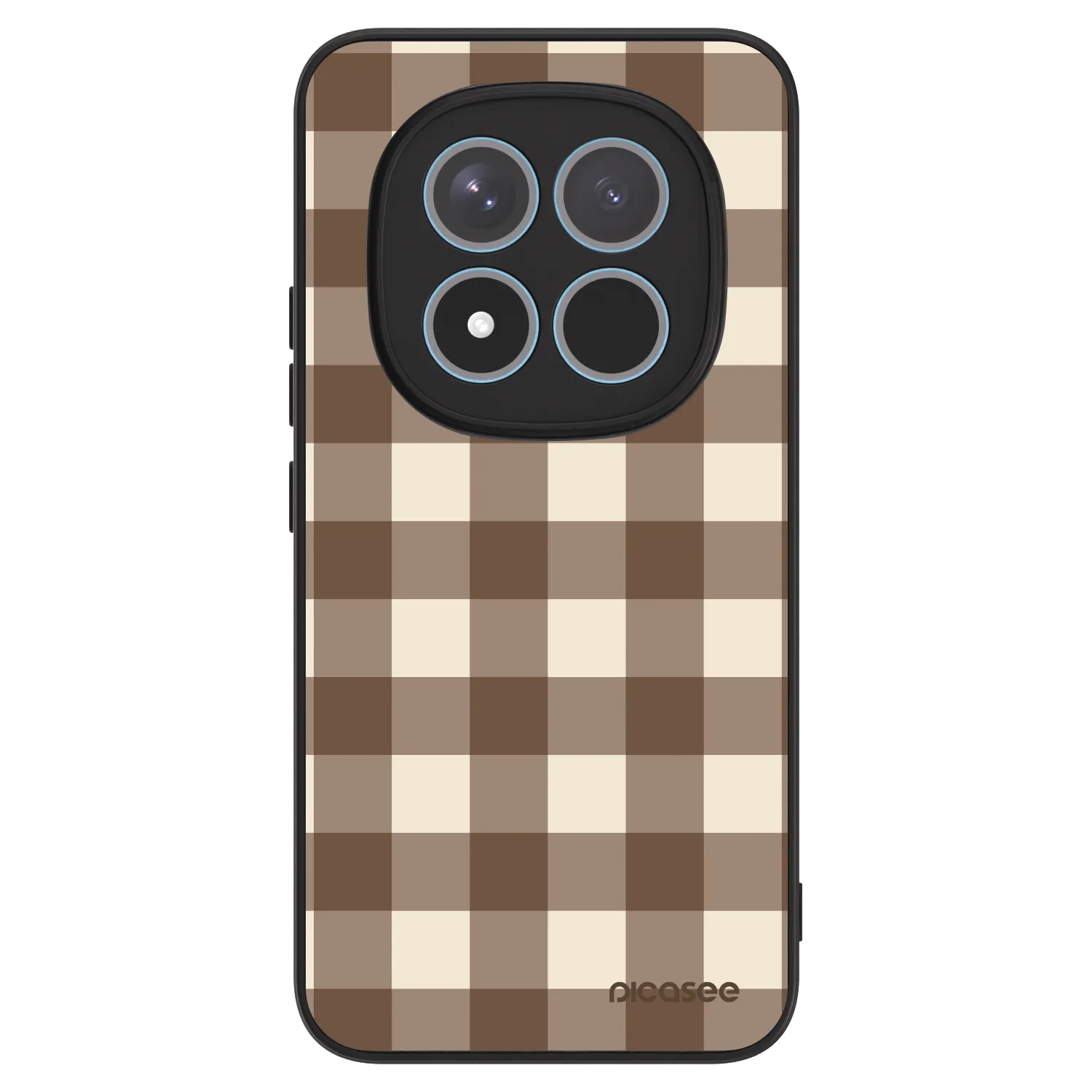 Picasee ULTIMATE CASE για Xiaomi Redmi Note 15 Pro+ - Brown grid