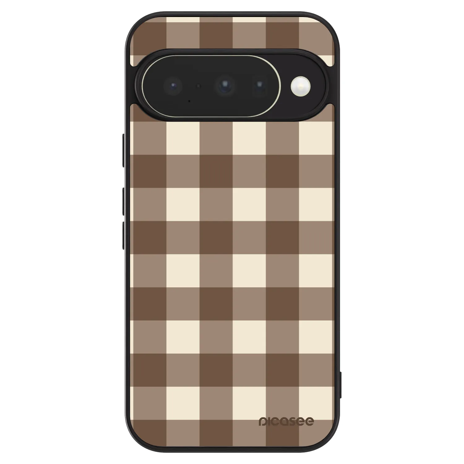 Picasee ULTIMATE CASE για Google Pixel 10 - Brown grid