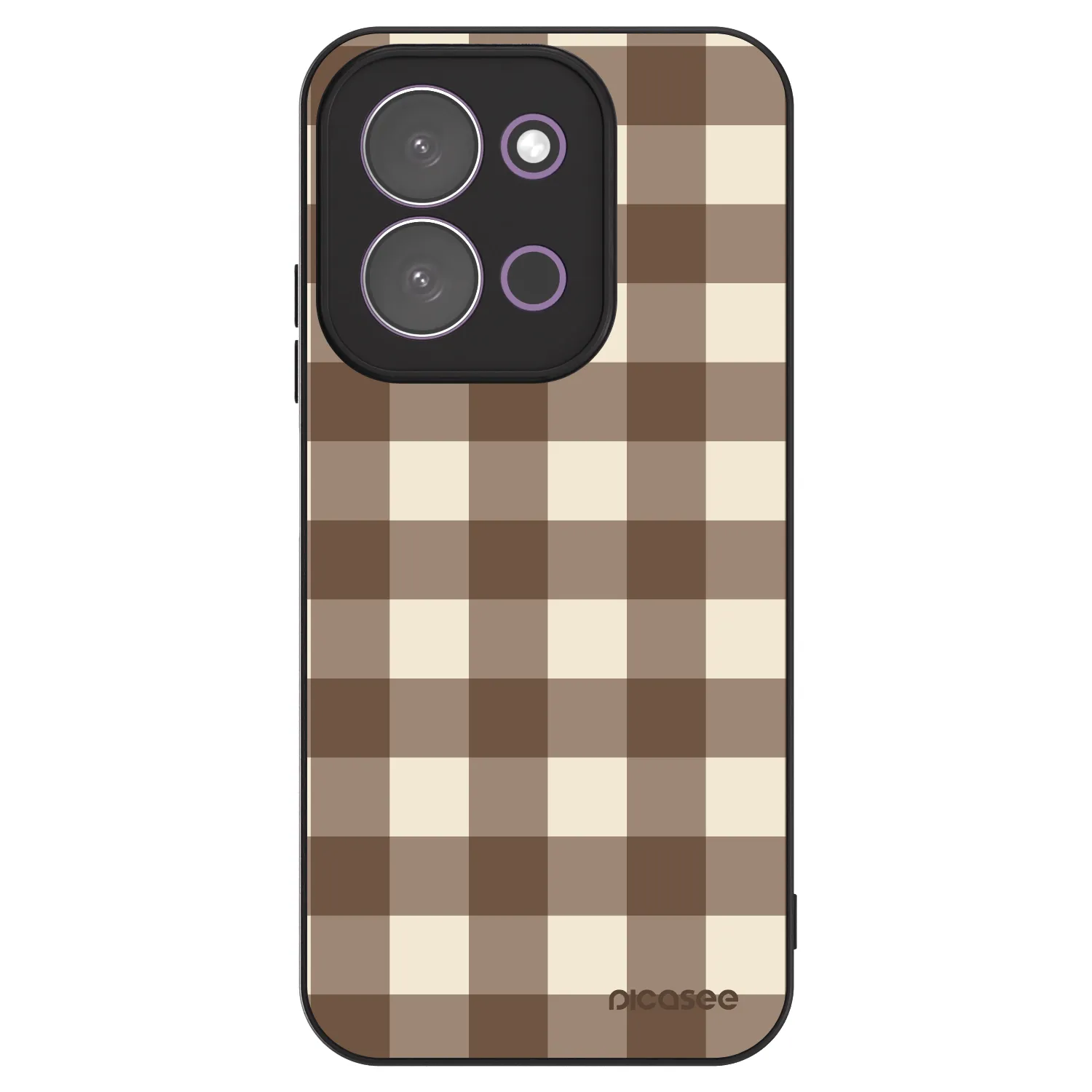 Picasee ULTIMATE CASE για Xiaomi Redmi 15C 5G - Brown grid