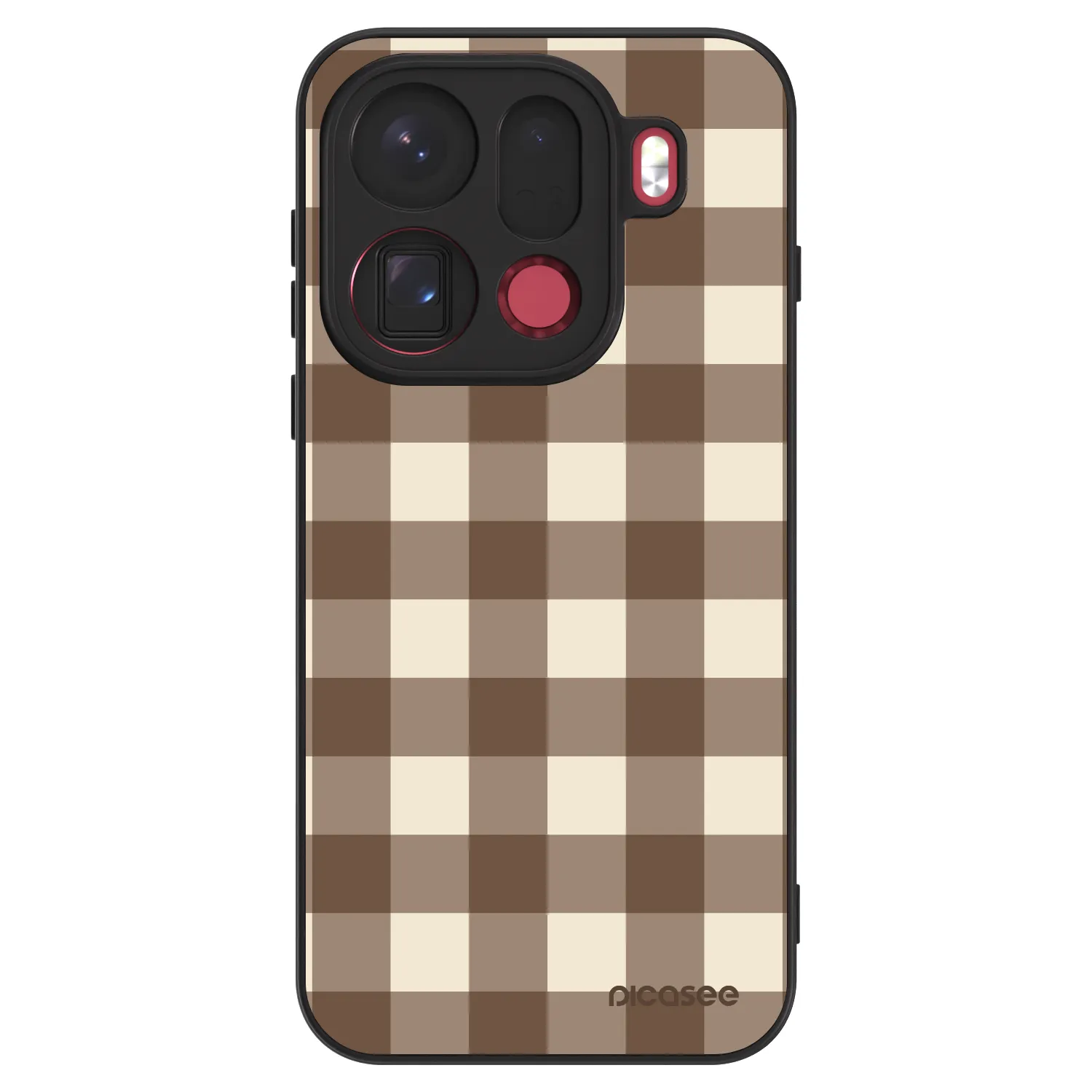 Picasee ULTIMATE CASE για OPPO Find X9 Pro - Brown grid