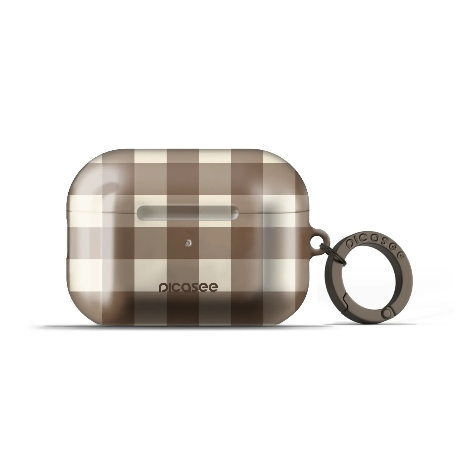 Picasee Obal pro Apple AirPods Pro 1 - Brown grid