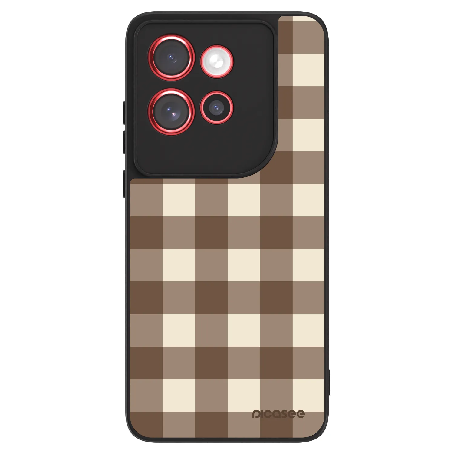 Picasee ULTIMATE CASE για Motorola Edge 60 Neo 5G - Brown grid
