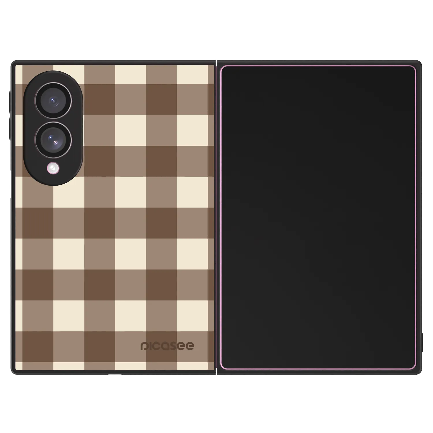 Picasee ULTIMATE CASE για Samsung Galaxy Z Fold8 5G - Brown grid