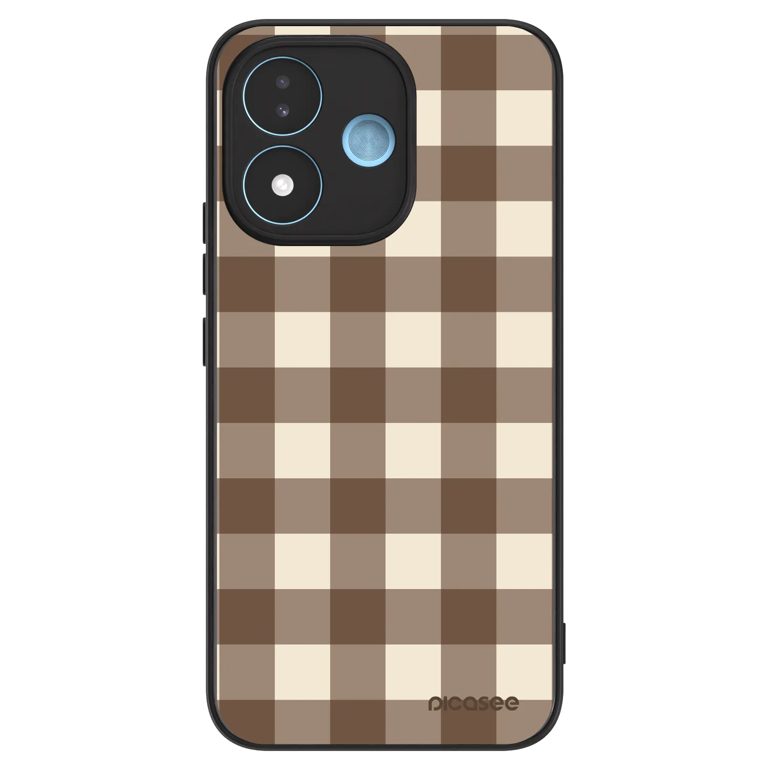 Picasee ULTIMATE CASE για Xiaomi Redmi Note 17 5G - Brown grid