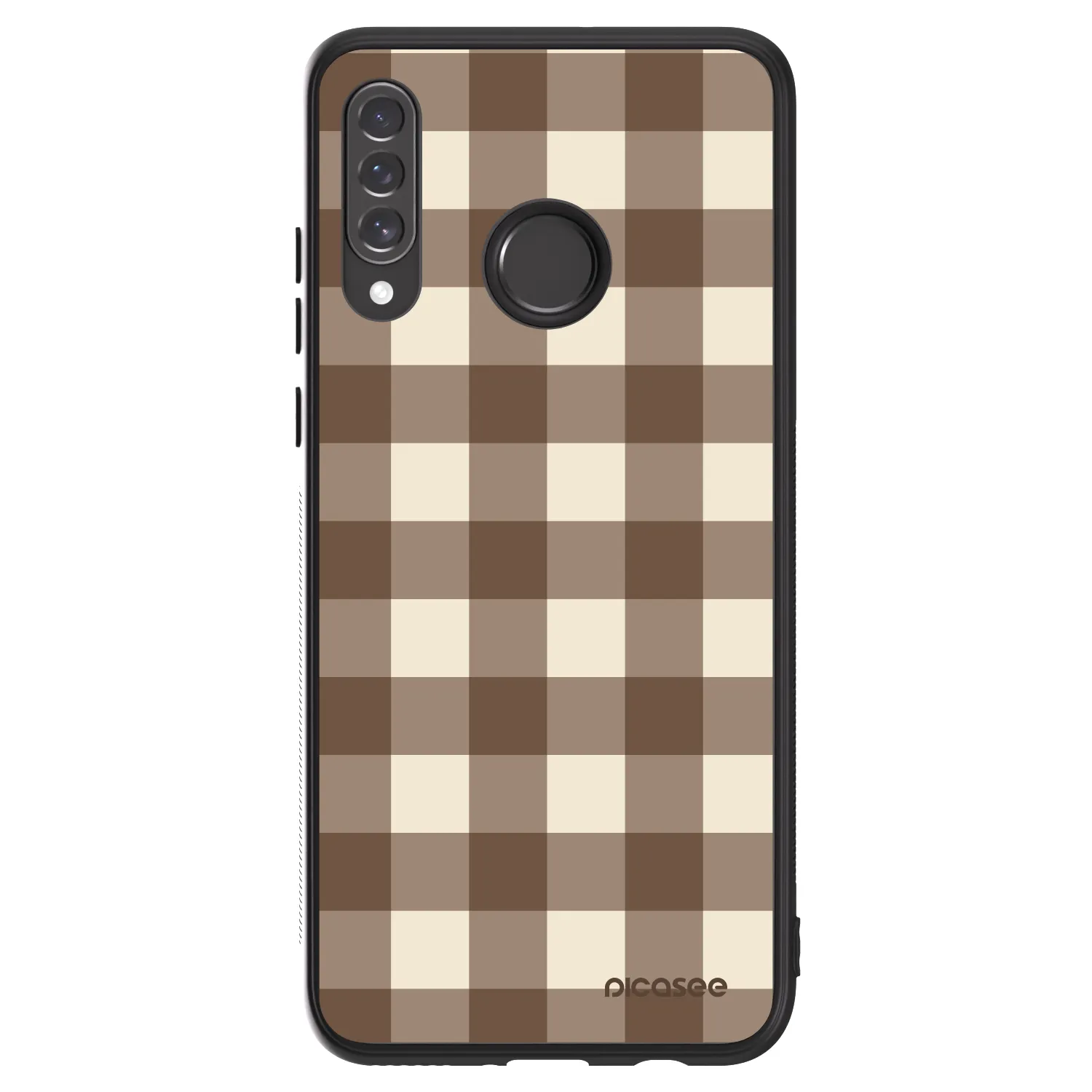 Picasee ULTIMATE CASE για Huawei P30 Lite - Brown grid
