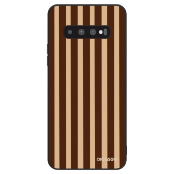 Θήκη για Samsung Galaxy S10 G973 - Brown lines