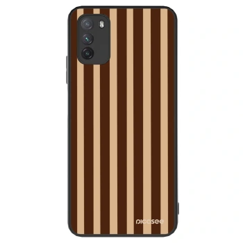 Θήκη για Xiaomi Poco M3 - Brown lines