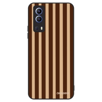 Θήκη για Vivo Y52 5G - Brown lines