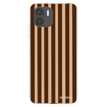 Picasee διαφανής θήκη σιλικόνης Xiaomi Redmi A2 - Brown lines