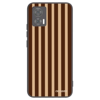 Θήκη για Motorola Edge 30 Neo - Brown lines