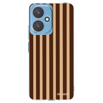 Picasee διαφανής θήκη σιλικόνης Xiaomi Redmi 13C 5G - Brown lines