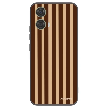 Θήκη για Motorola Moto G24 - Brown lines
