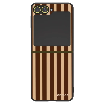 Θήκη για Samsung Galaxy Z Flip5 5G - Brown lines