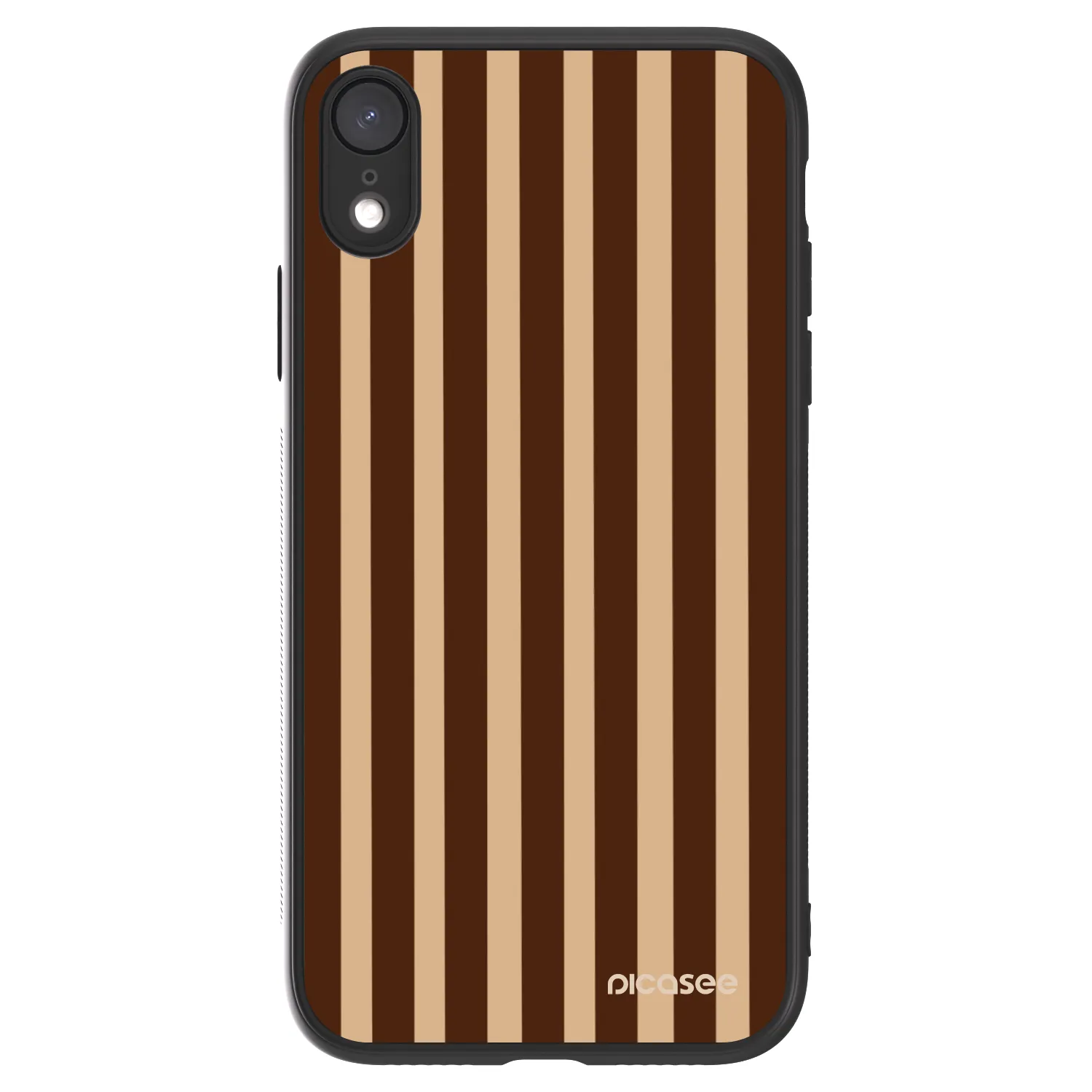 Picasee ULTIMATE CASE για Apple iPhone XR - Brown lines