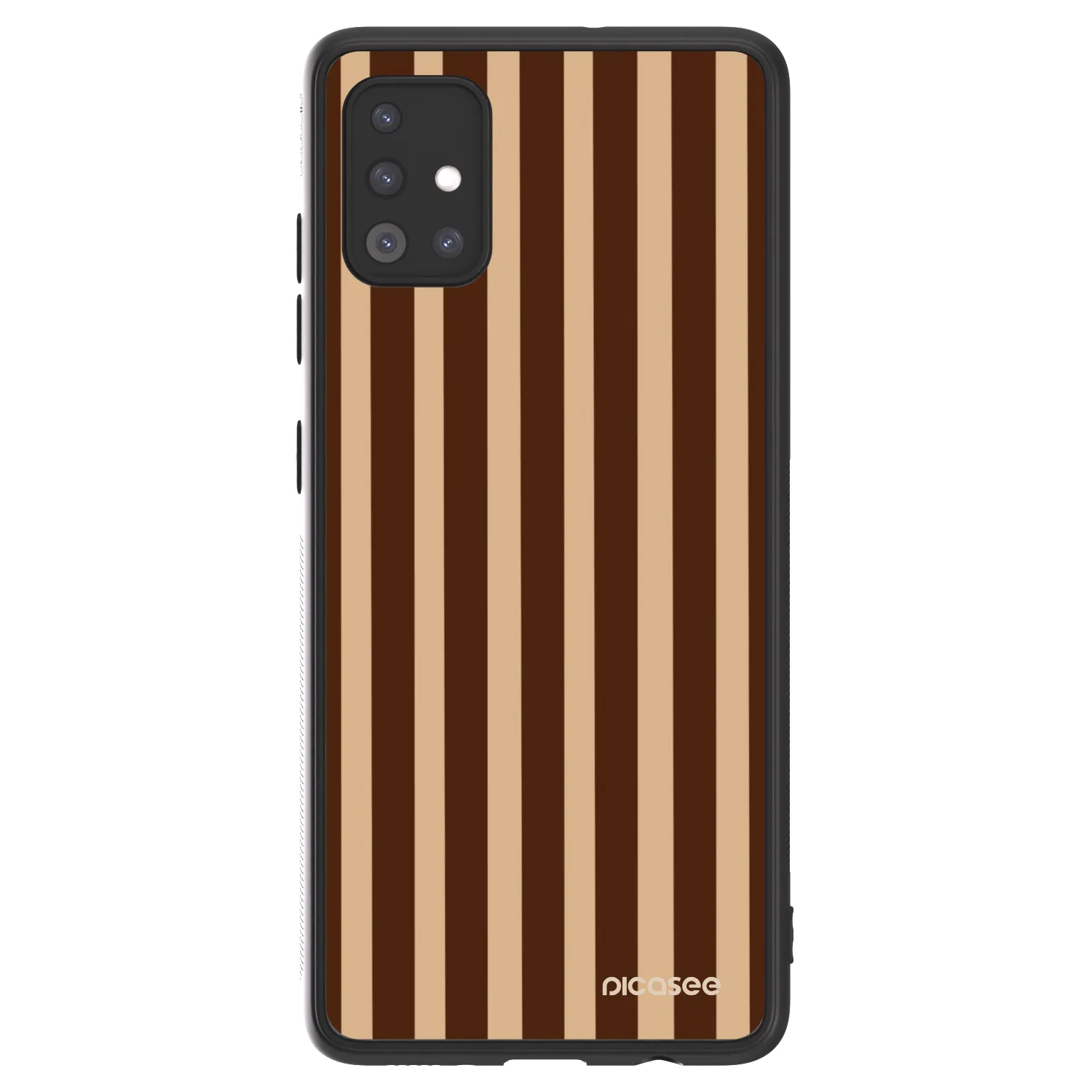 Picasee ULTIMATE CASE για Samsung Galaxy A51 A515F - Brown lines