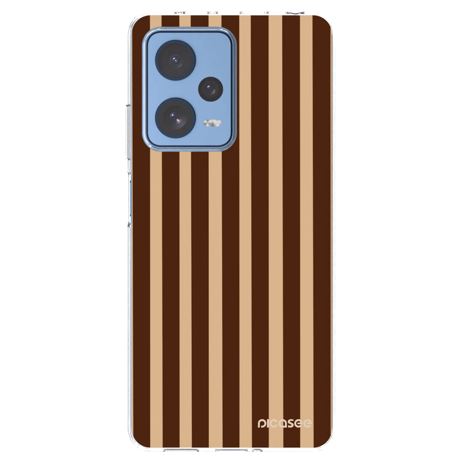 Picasee διαφανής θήκη σιλικόνης Xiaomi Redmi Note 12 Pro 5G - Brown lines