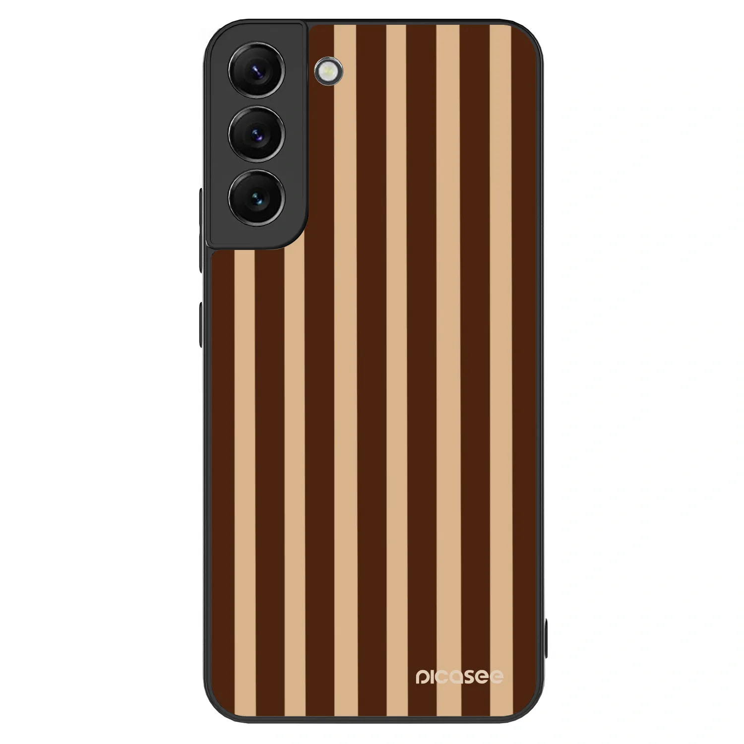 Picasee ULTIMATE CASE PowerShare για Samsung Galaxy S22+ 5G - Brown lines