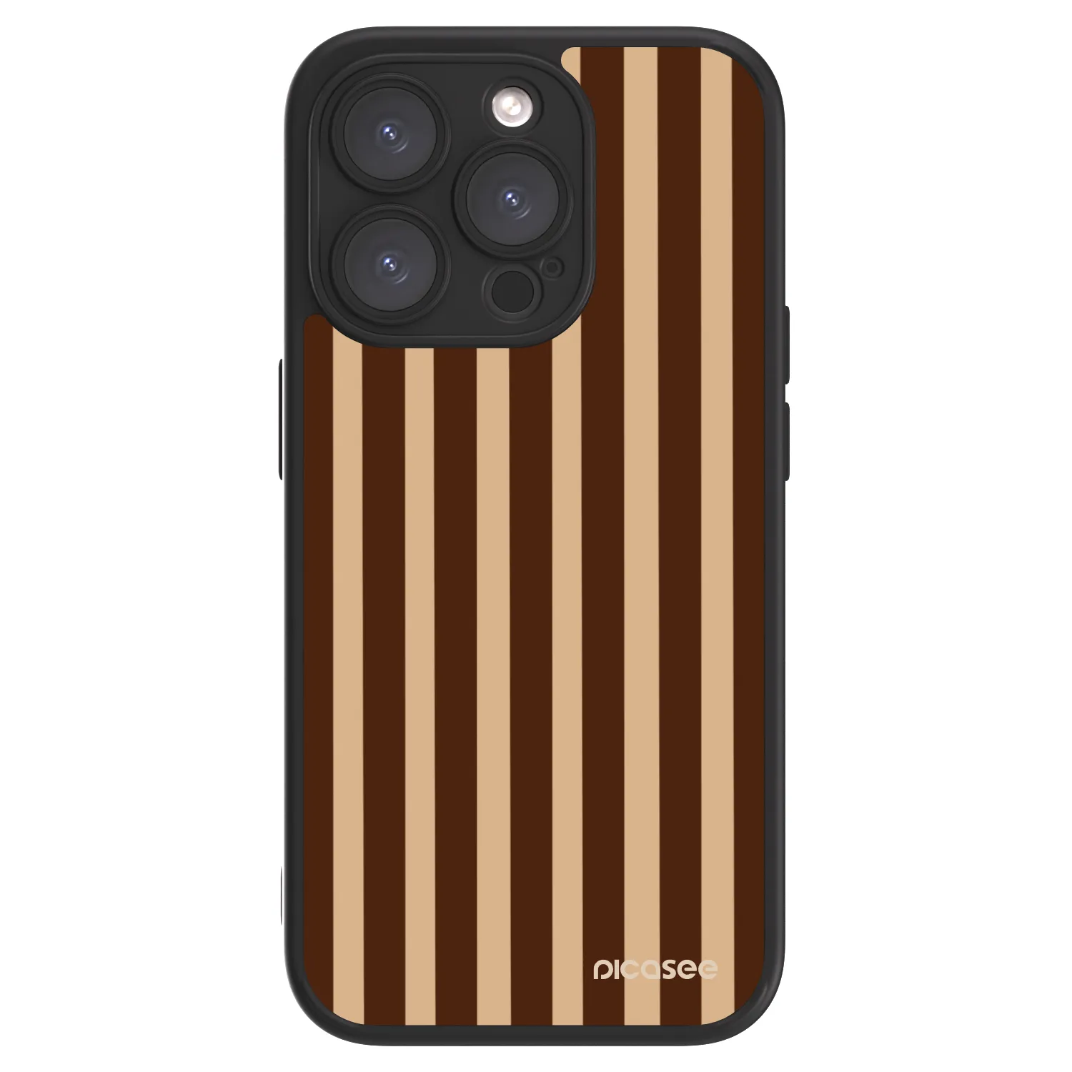 Picasee ULTIMATE CASE για Apple iPhone 15 Pro - Brown lines