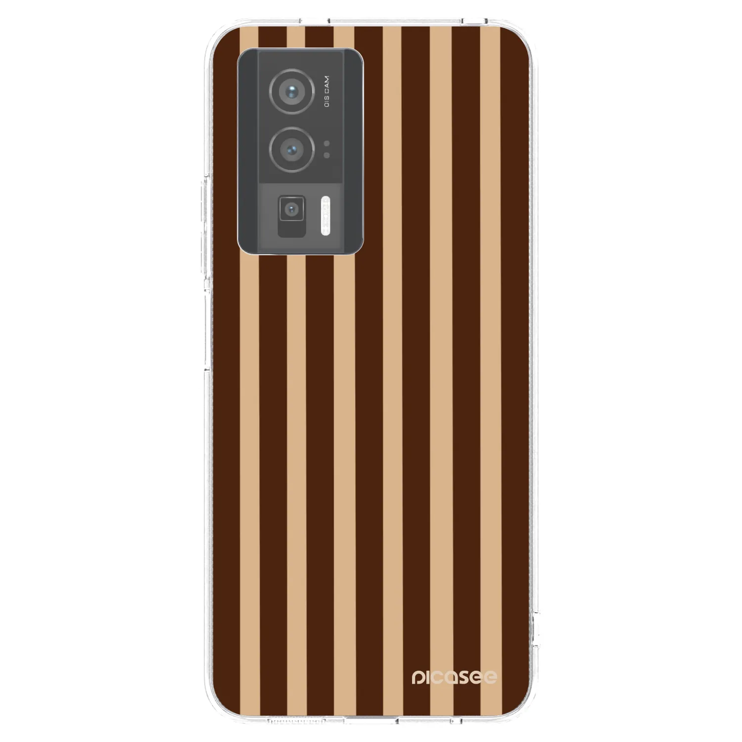 Picasee διαφανής θήκη σιλικόνης Xiaomi Poco F5 Pro 5G - Brown lines