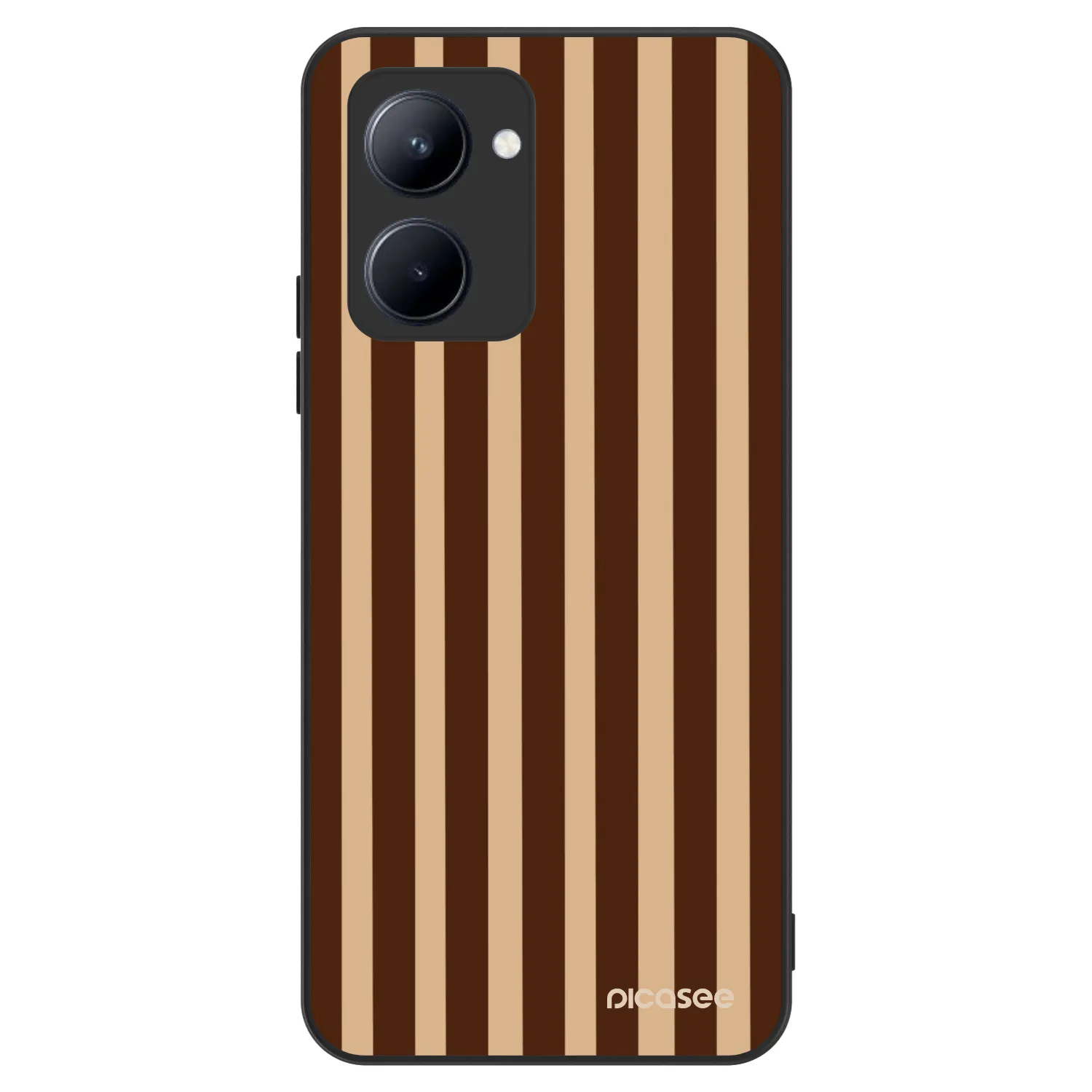 Picasee ULTIMATE CASE για Realme C33 (2023) - Brown lines